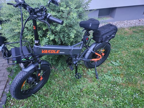 Customer photo review of Vakole CO20 MAX 750W*2 Dual Motor 20" Folding Fat Bike 20Ah Samsung Battery [Pre-Order]