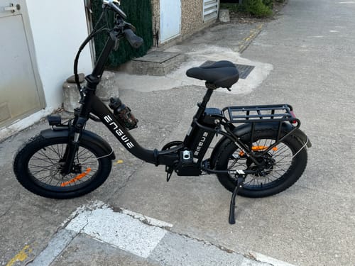 Customer photo review of Engwe L20 SE 250W 20" Foldable Electric Trekking Bike 15.6Ah Step-through E-bike [Pre-Order]