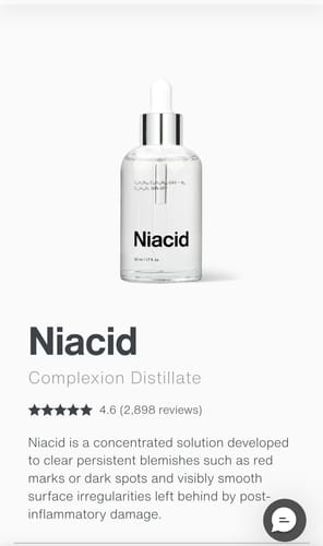Customer photo review of Niacid