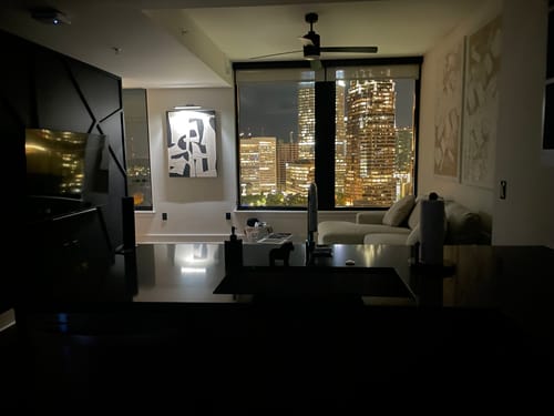 Customer photo review of Modern Abstract Painting #ABAV328