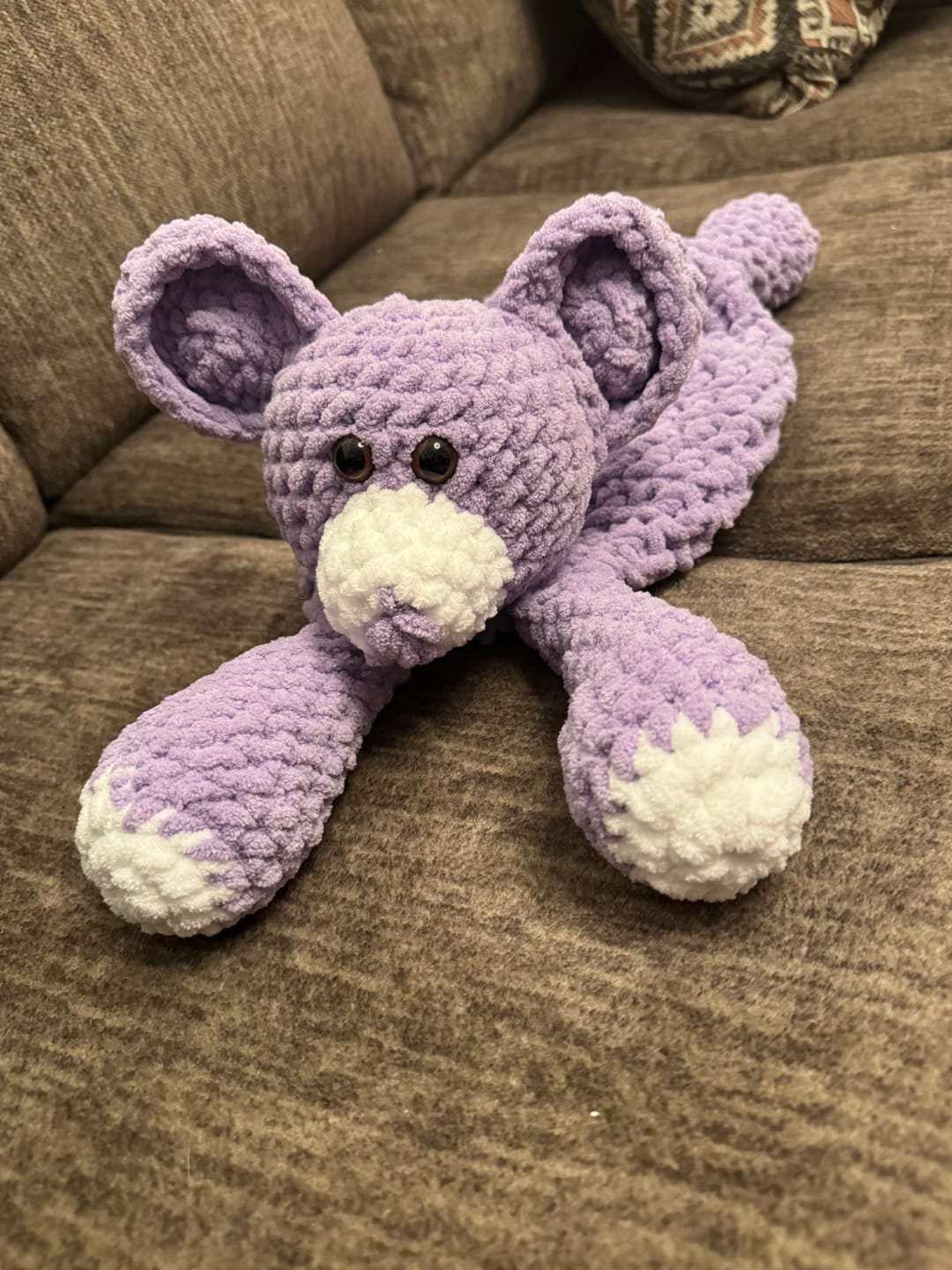 Customer photo review of Crochet Teddy Bear Pattern PDF Download