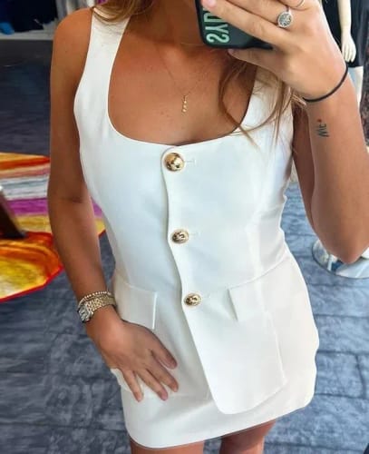 Customer photo review of Lauren | White Dress