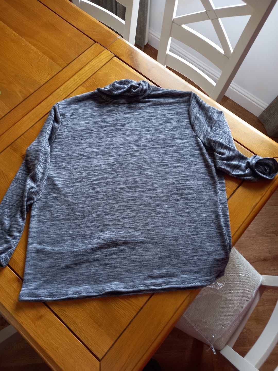Customer photo review of Melange Jersey Fabric