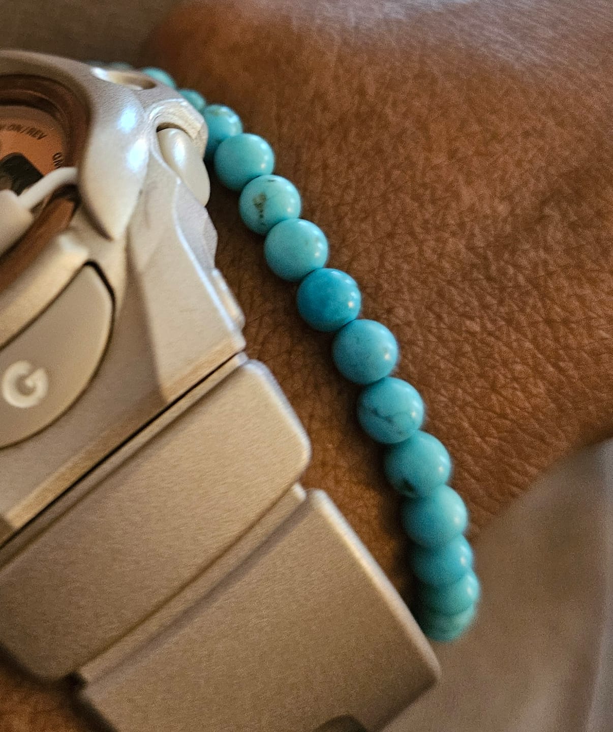 Customer photo review of Turquoise Bracelet