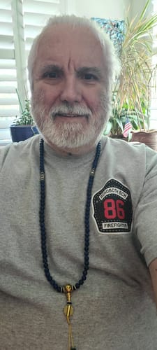 Customer photo review of 2 Lapis Lazuli Third Eye Malas