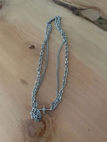 Customer photo review of Templar Necklace
