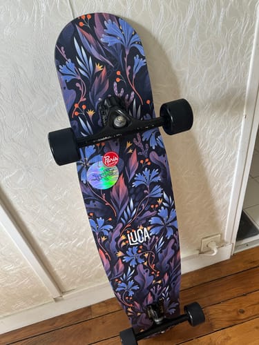 Customer photo review of Lucky Wheels - Sixty Three - Black - 63mm / 80a (Set of 4 Wheels)