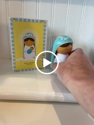 Customer video review of Mother Mary Shining Light Doll