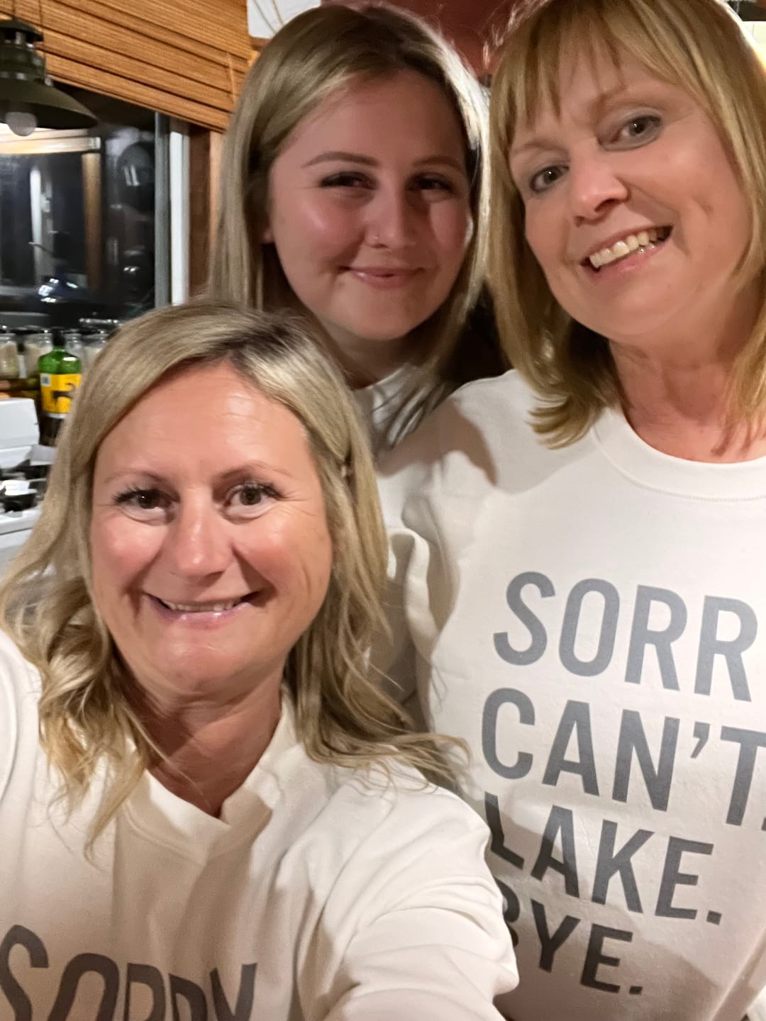 Customer photo review of Sorry Can't Lake Bye