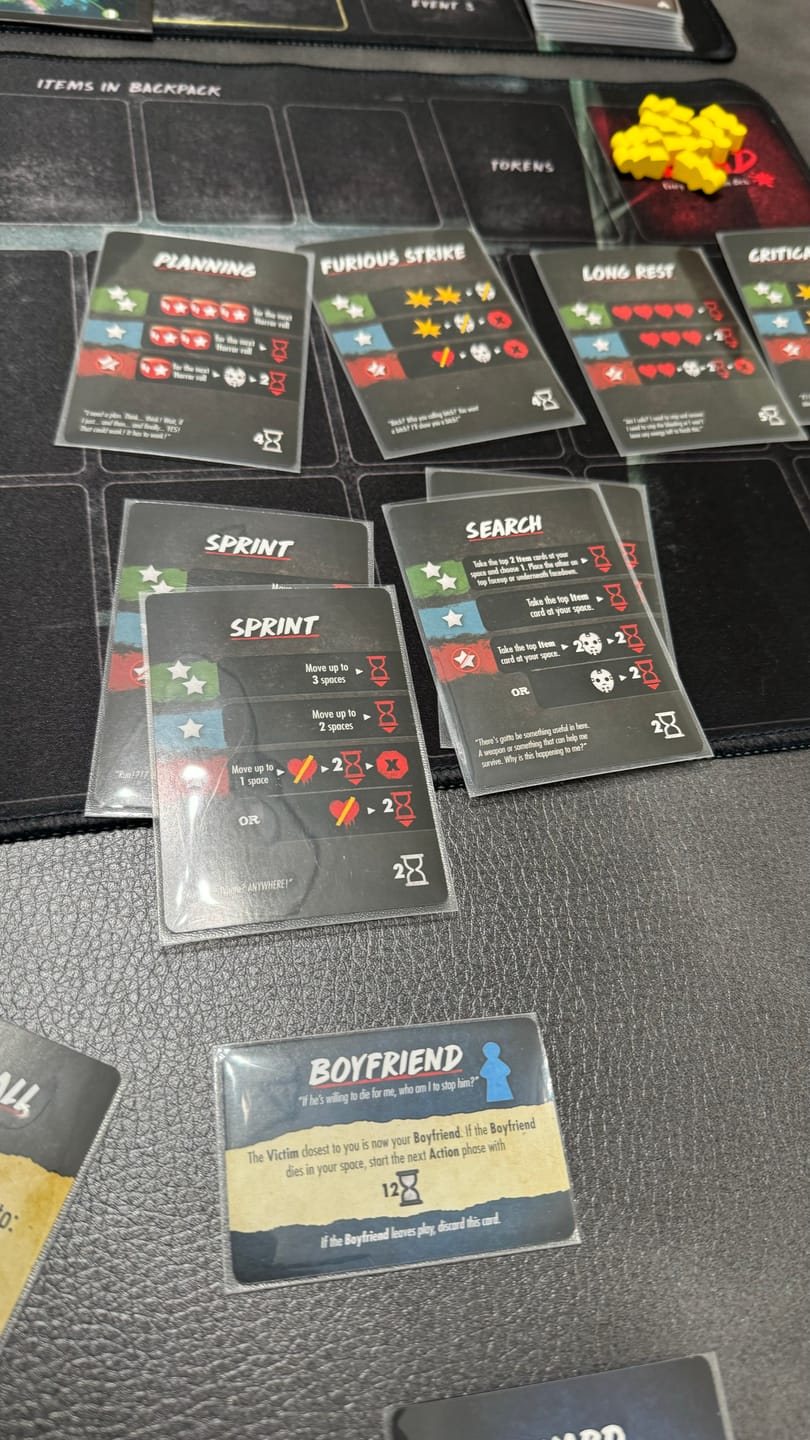 Customer photo review of Final Girl (Series 1 and 2) Card Sleeve Kit