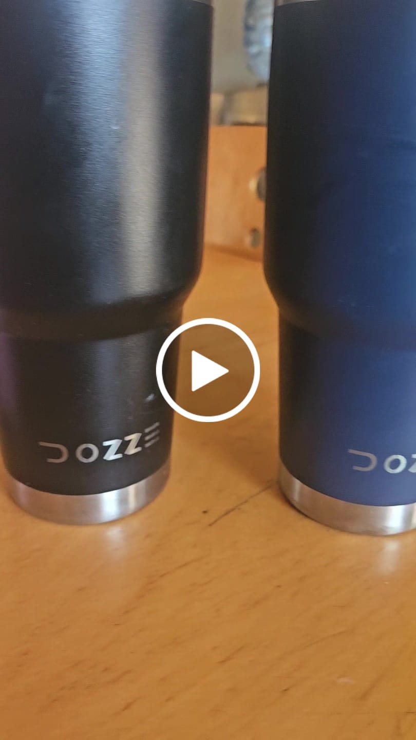 Customer video review of DOZZE Roamer Tumbler