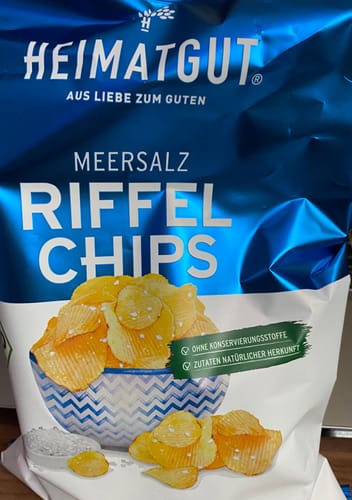 Customer photo review of Bio Riffel Chips Meersalz