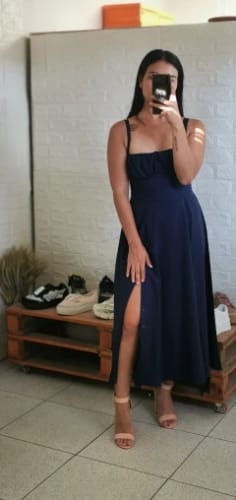 Customer photo review of DELILAH MIDI DRESS