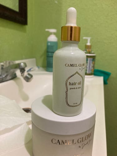 Customer photo review of Revive & Retain Scalp Spray