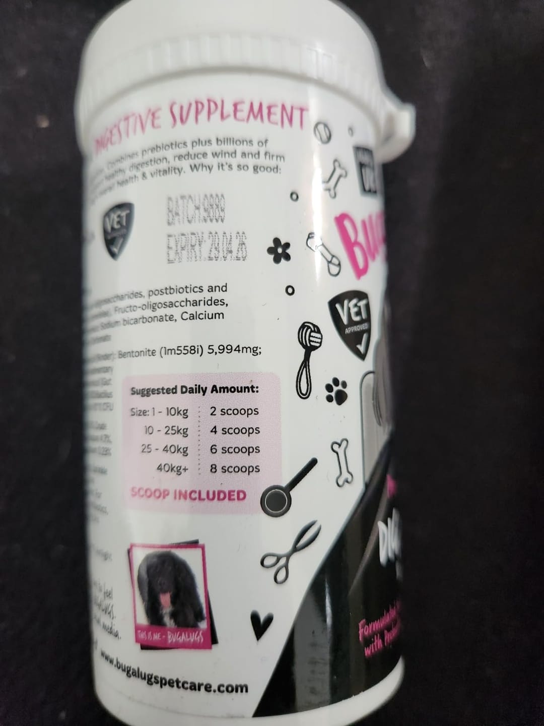 Customer photo review of Pre + Probiotic Digestive Powder 80g