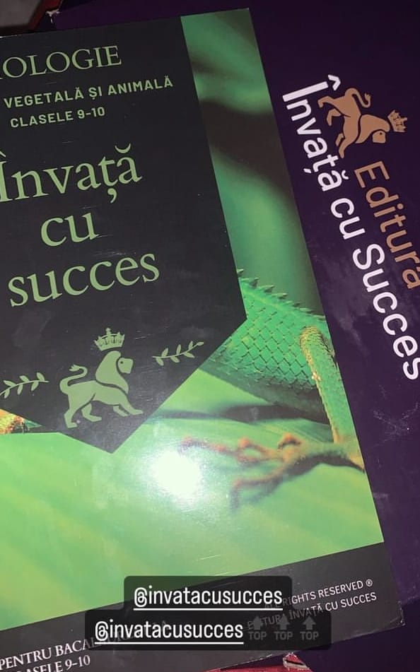 Customer photo review of Învață cu succes - Pachet Bacalaureat | Română + Matematică + Biologie 9-10