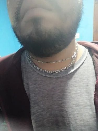 Customer photo review of Templar Necklace