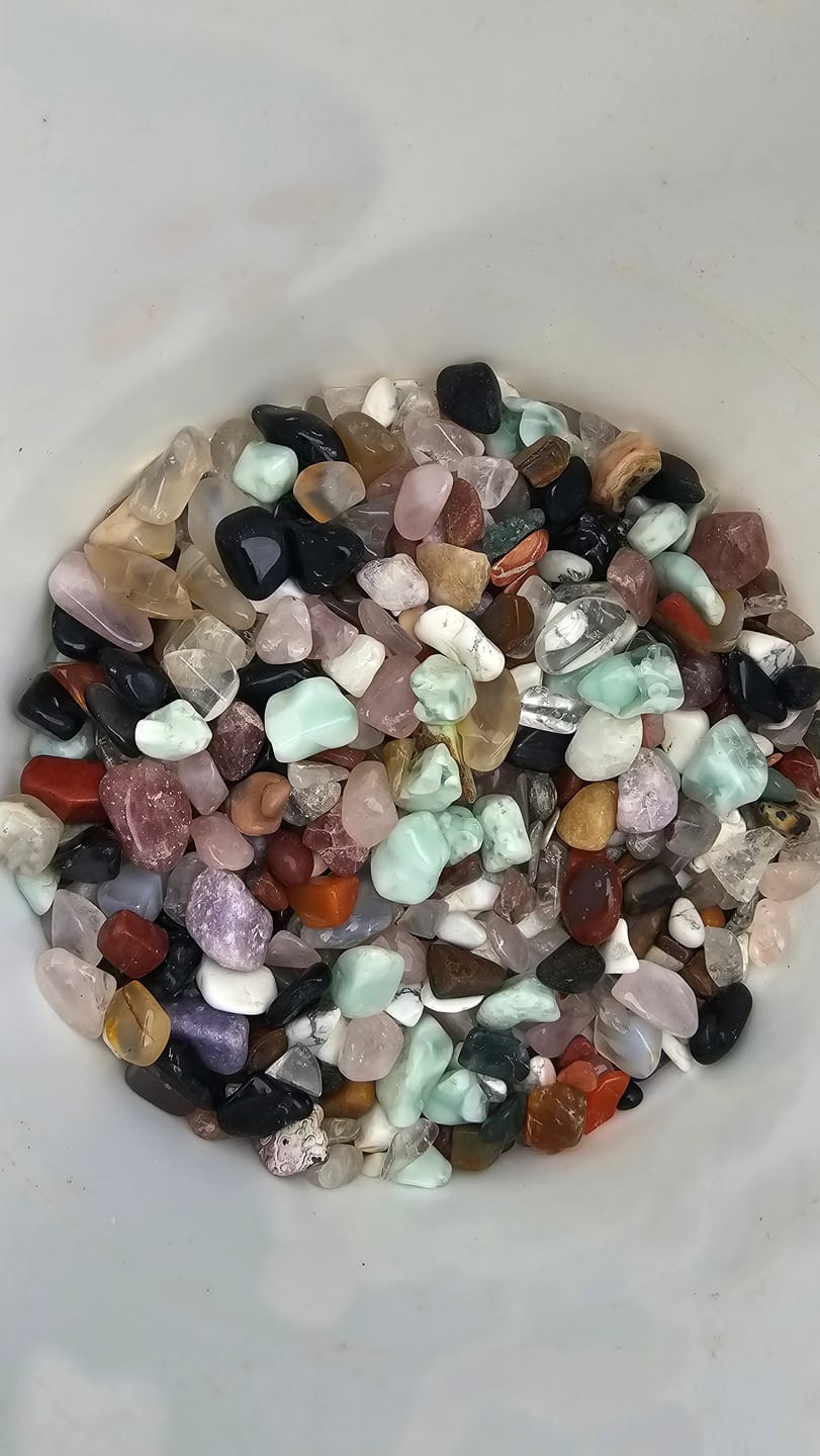Customer photo review of Scoop of Confetti Stones