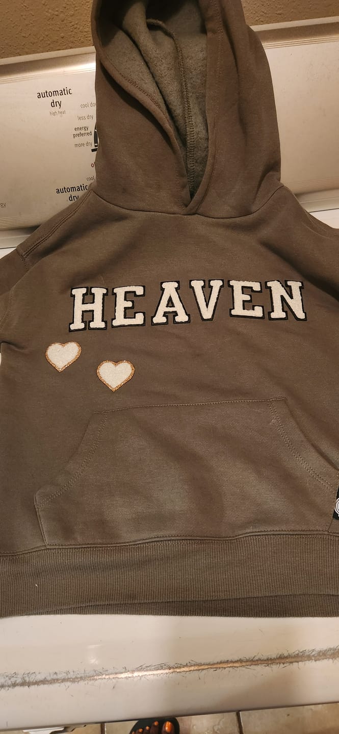 Customer photo review of Kids Pullover Hoodie
