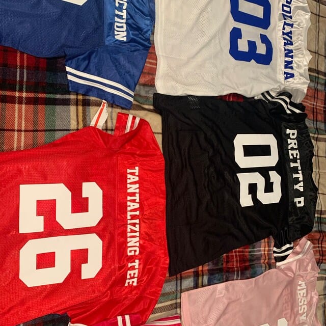 Customer photo review of Custom Royal Football Jersey Athletic Shirt For Adult Youth