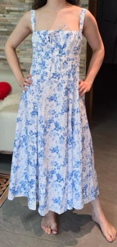 Customer photo review of DELILAH MIDI DRESS