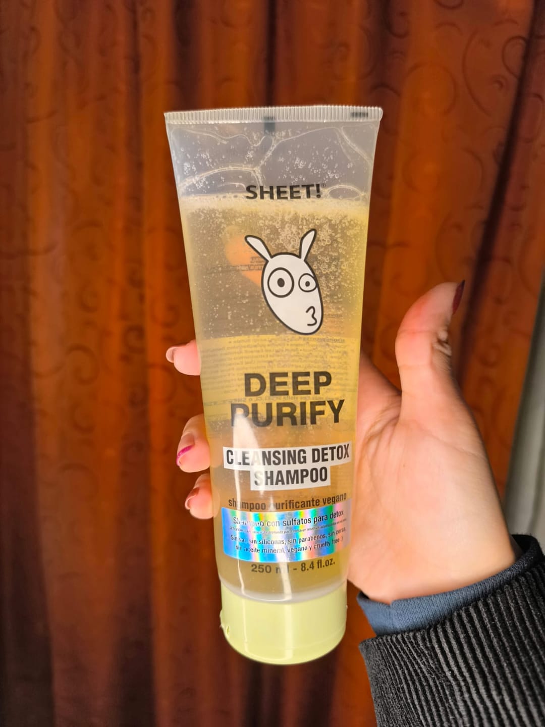 Customer photo review of Shampoo Detox / Pelo Graso
