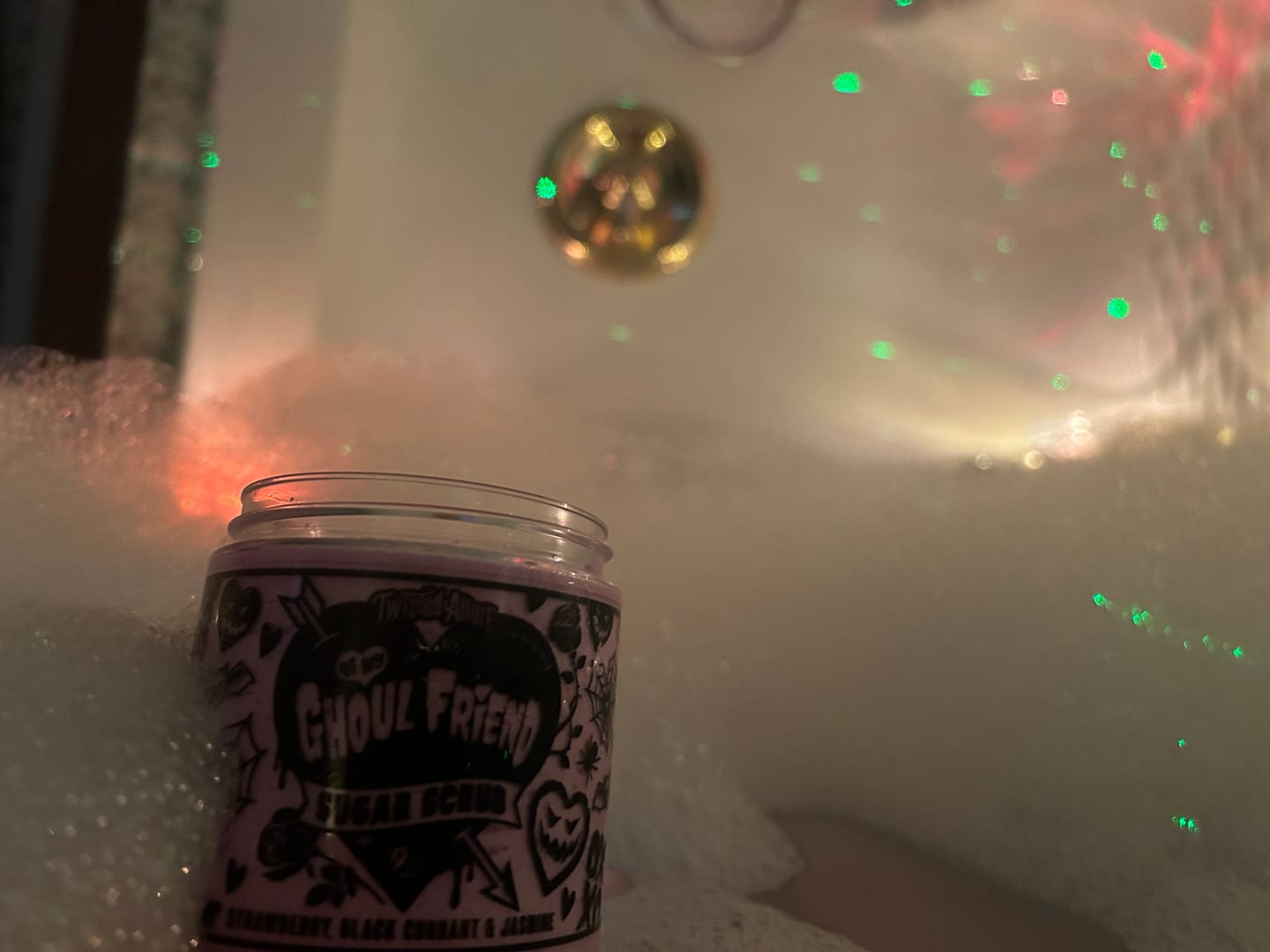 Customer photo review of Spooky Smores Split Scrub (Chocolate bar, Marshmallows & Graham Crackers)