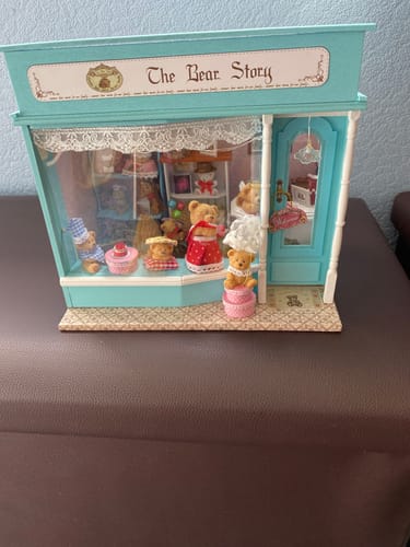Customer photo review of The Bear Story DIY Wooden Dollhouse Kit