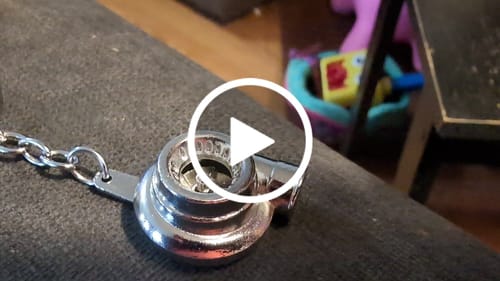 Customer video review of TURBO KEYCHAIN