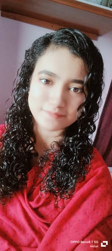 Customer photo review of Moisture Melt Deep Conditioning Hair Mask