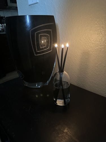 Customer photo review of Felicity™ - Candele infinite in acciaio
