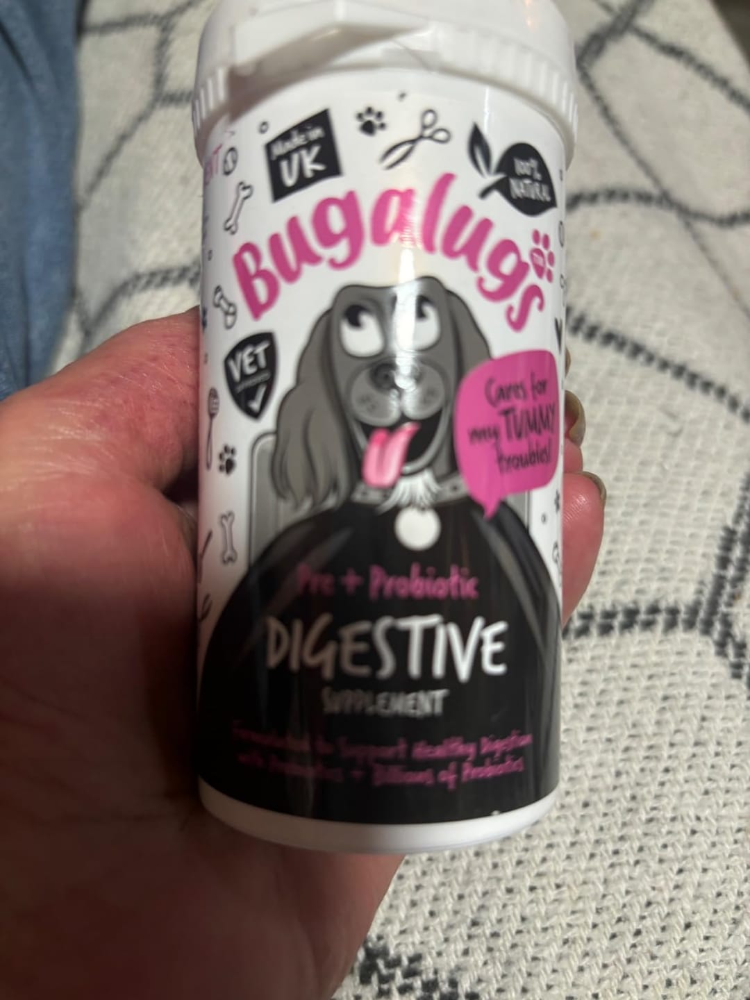 Customer photo review of Pre + Probiotic Digestive Powder 200g