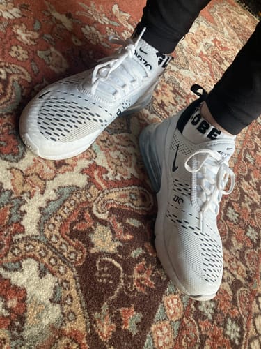 Customer photo review of Nike Air Max 270 'White/Black' Women's