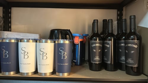 Customer photo review of (6) Custom Laser Engraved - 20oz Tumblers
