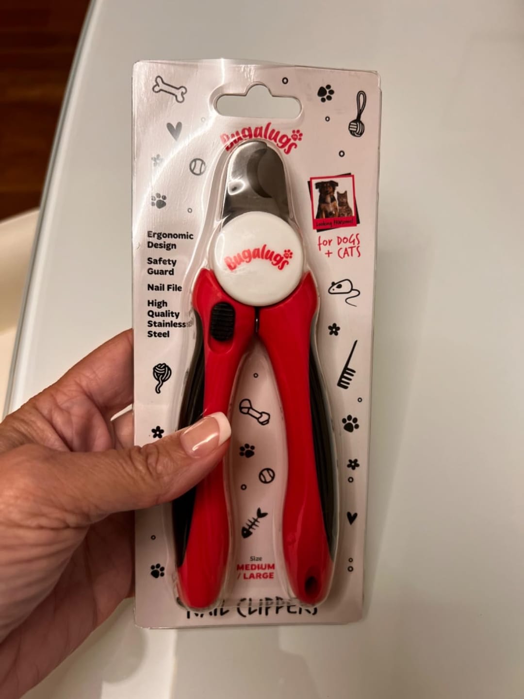 Customer photo review of Nail Clippers (Medium – Large)