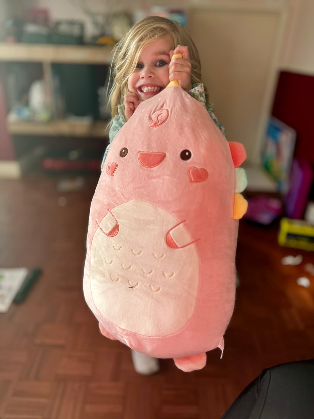Customer photo review of Giant Squishy Stuffed Animals