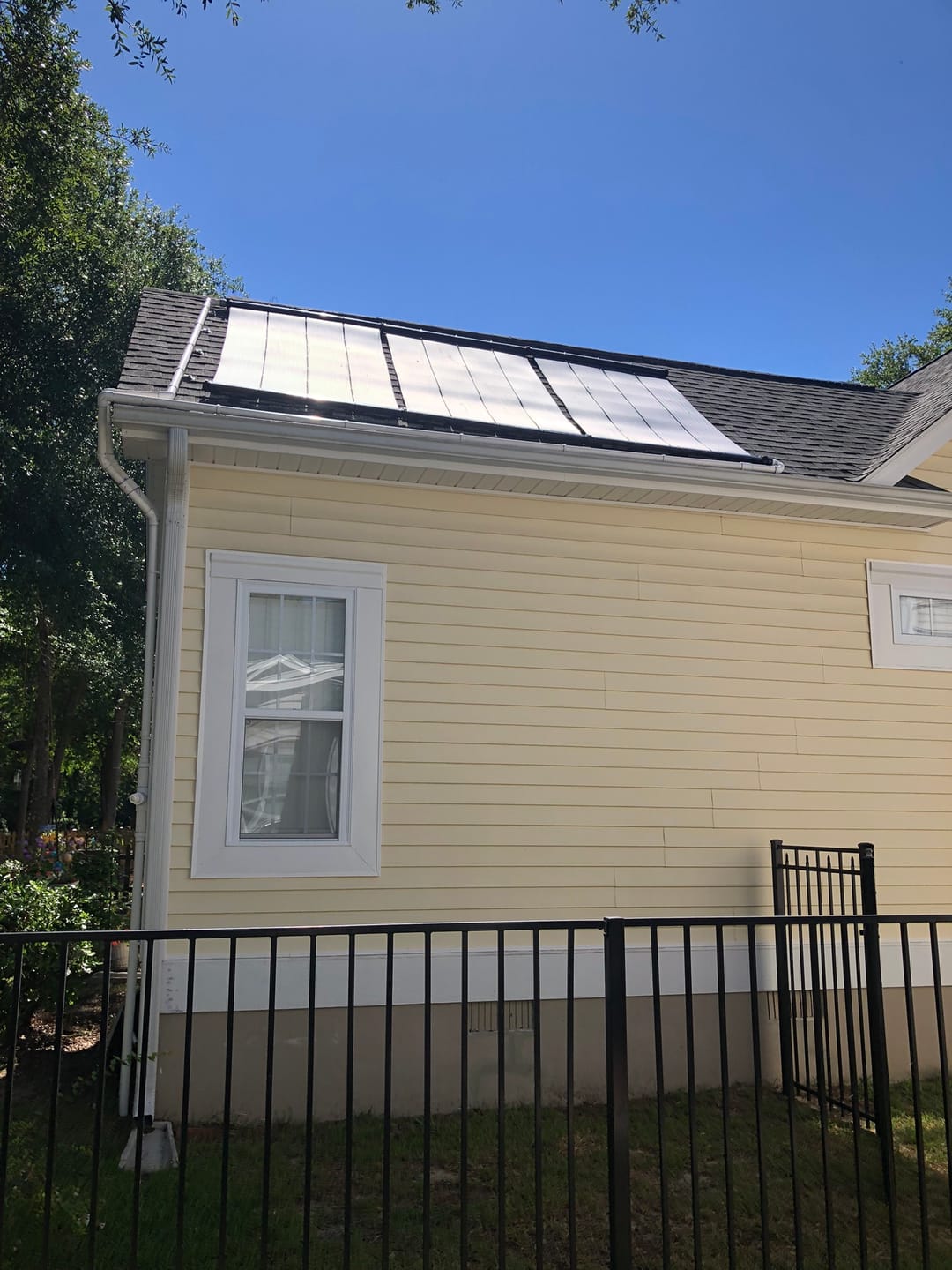 Customer photo review of CPVC Pipe Connector for Heliocol, SwimJoy & SwimLux Solar Pool Heaters