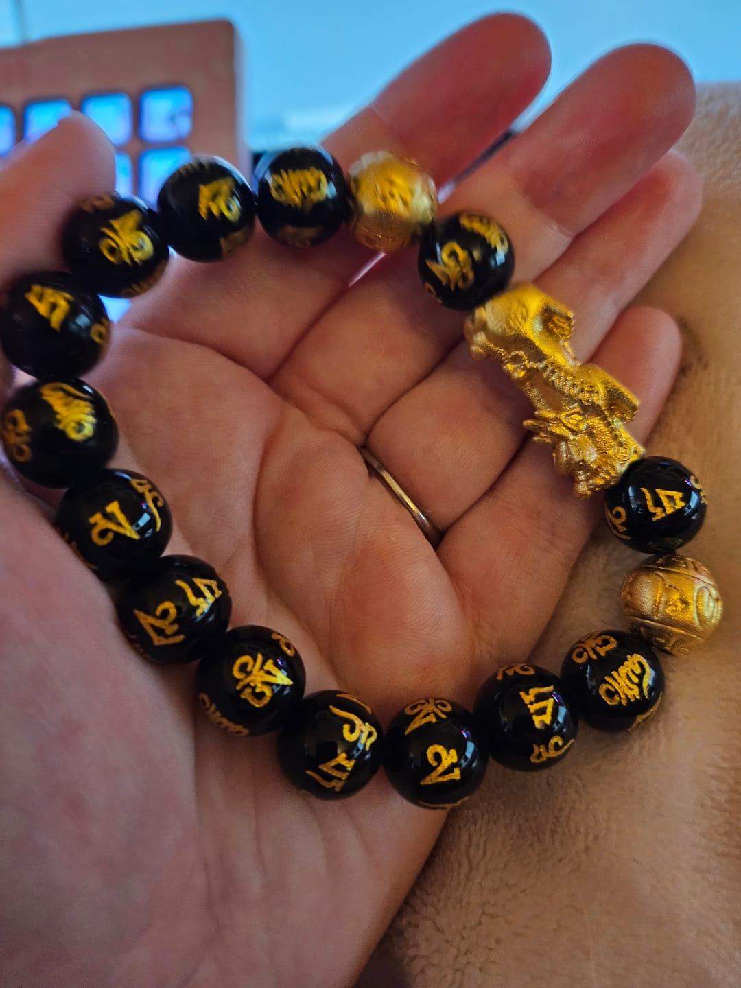 Customer photo review of The Feng Shui Wealth & Good Fortune Bracelet