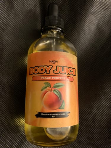 Customer photo review of Yummy Body Juice Oil - 4 OZ