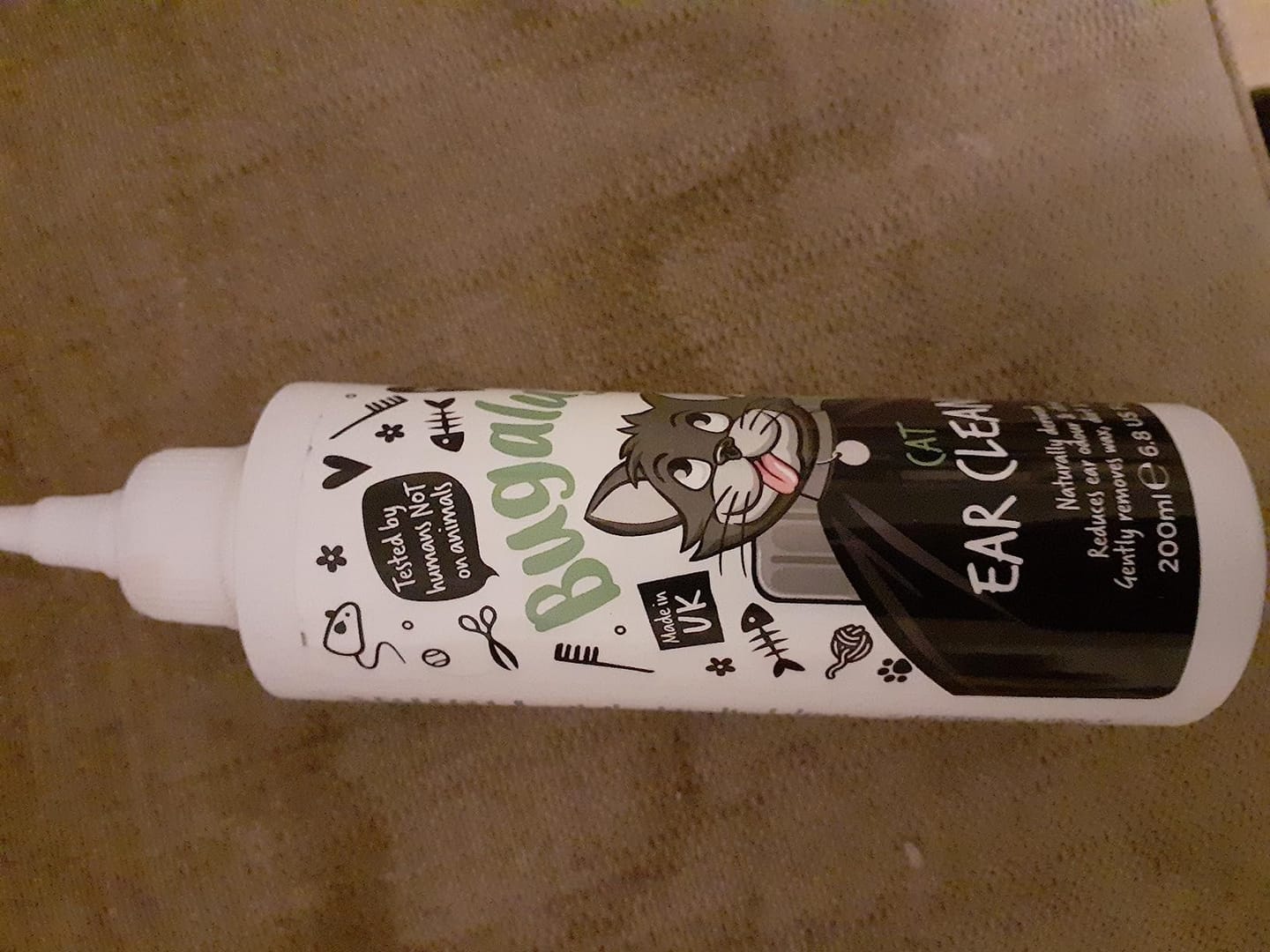 Customer photo review of Cat Ear Cleaner