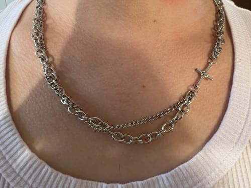 Customer photo review of Templar Necklace