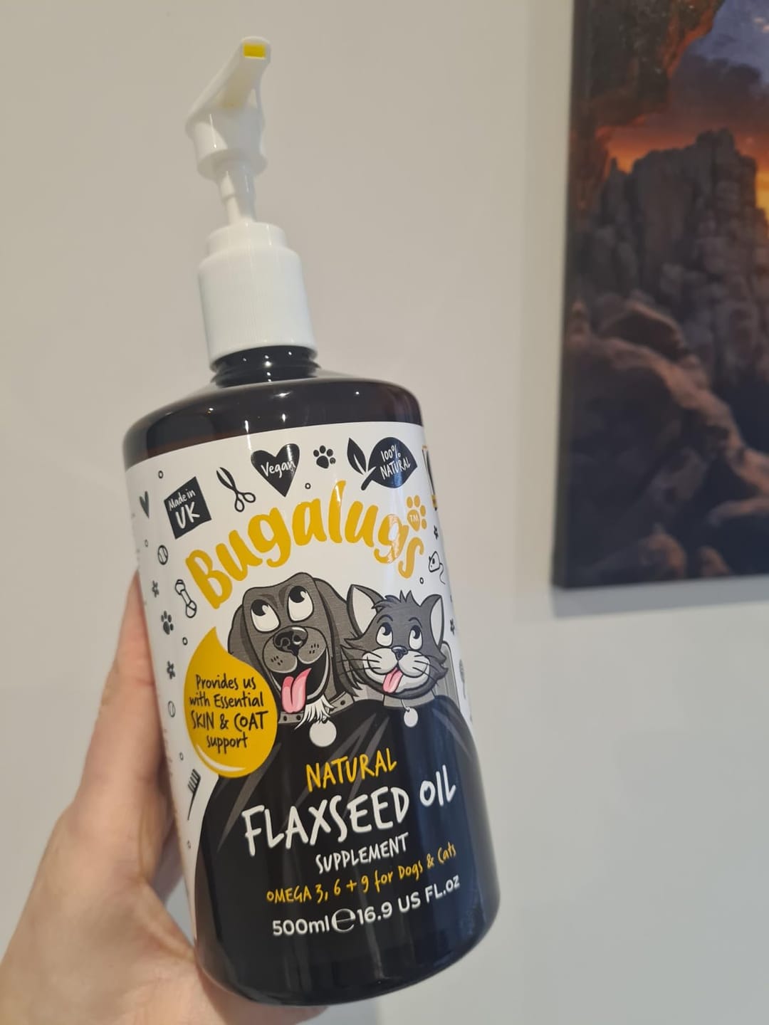 Customer photo review of Flaxseed Oil