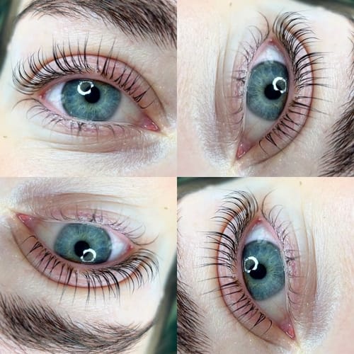 Customer photo review of LASH LIFT KIT