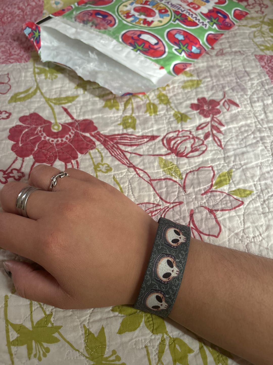 Customer photo review of Cade Skull Bracelet