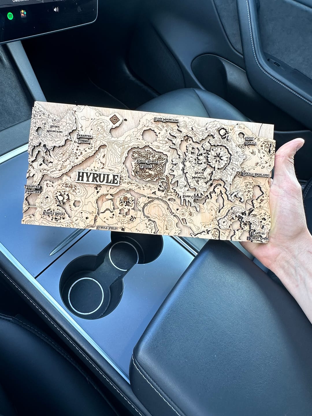 Customer photo review of THE HYRULE 3D KEY HOLDER