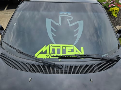 Customer photo review of MR2Heaven MR2-Bird Logo Windshield Sun Shade
