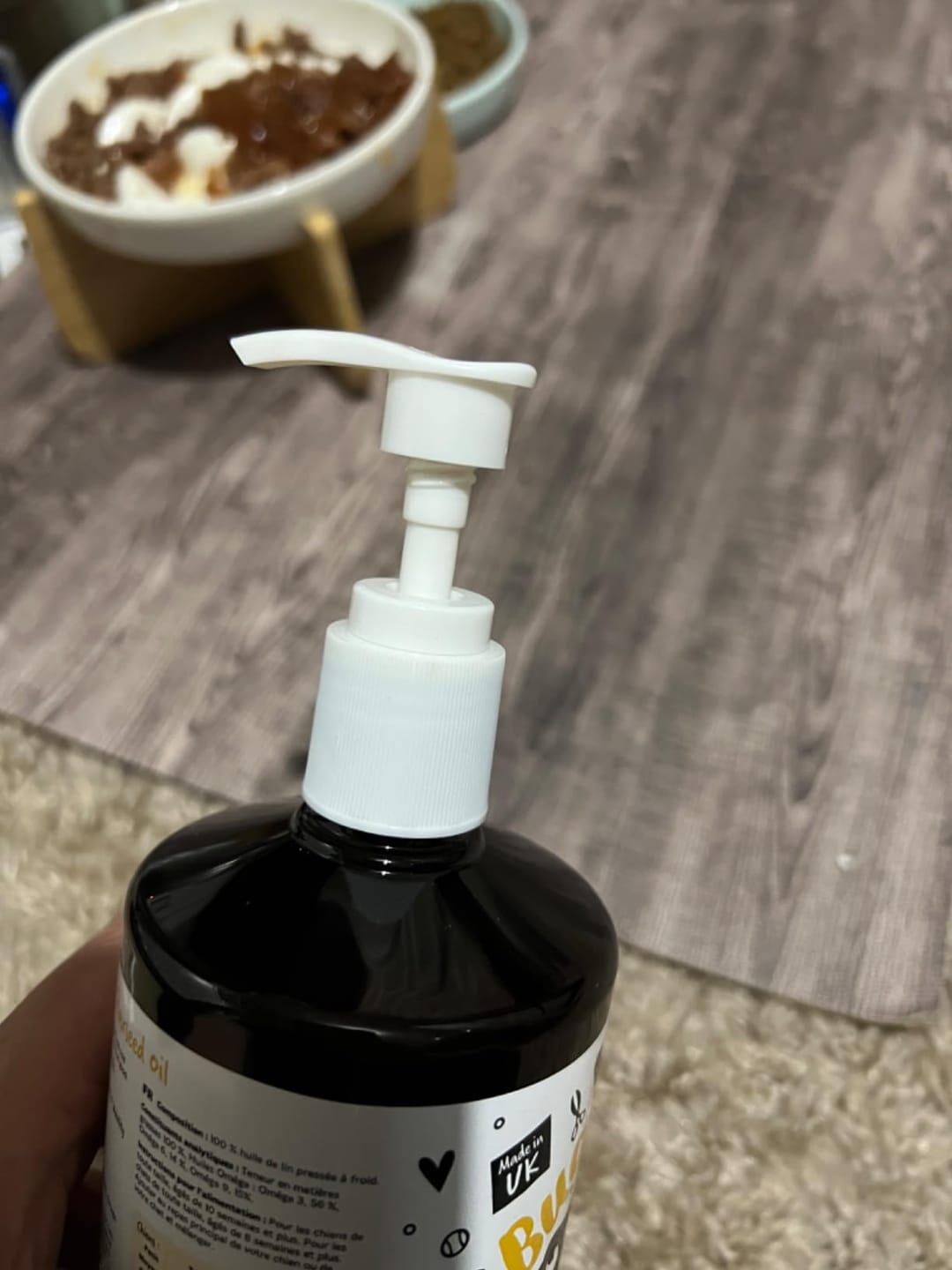 Customer photo review of Flaxseed Oil