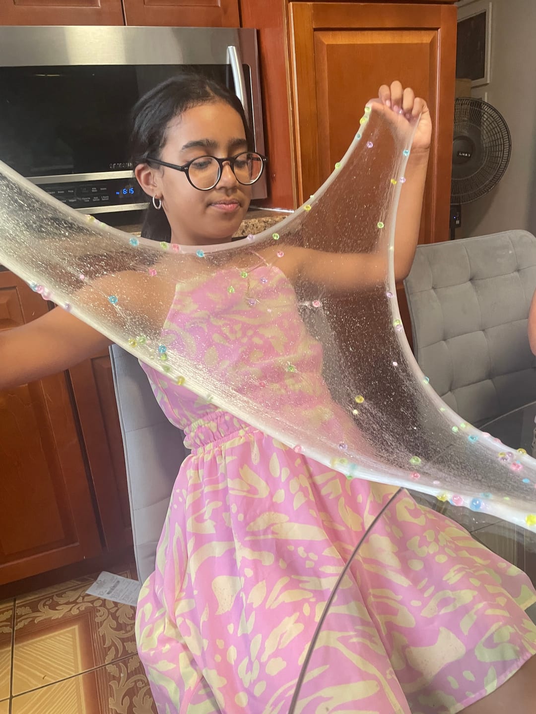 Customer photo review of Strawberry Mousse Fluffy Butter Slime