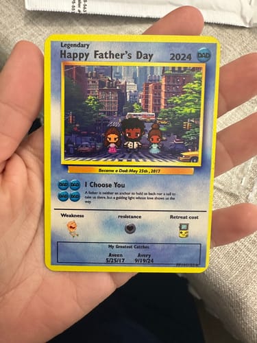 Customer photo review of Build Your Own Father's Day