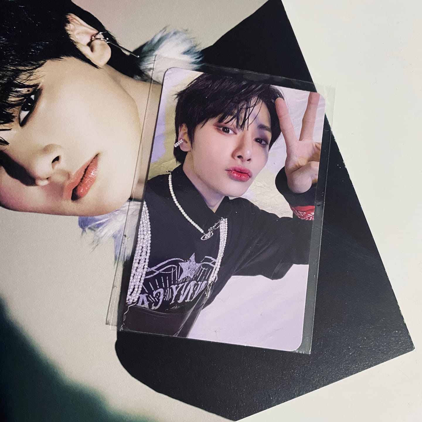 Customer photo review of [2ND PRE-ORDER] Premium Photocard Sleeves for K-Pop Fans